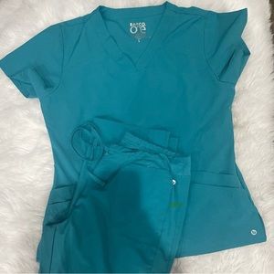 Blue Barco 1 scrubs size L